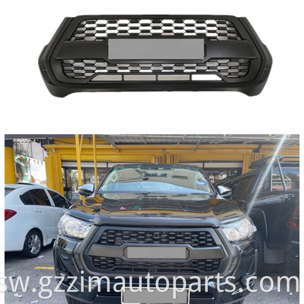 NEW arrival high quality TR D front bumper grille for HILUX REVO 2021